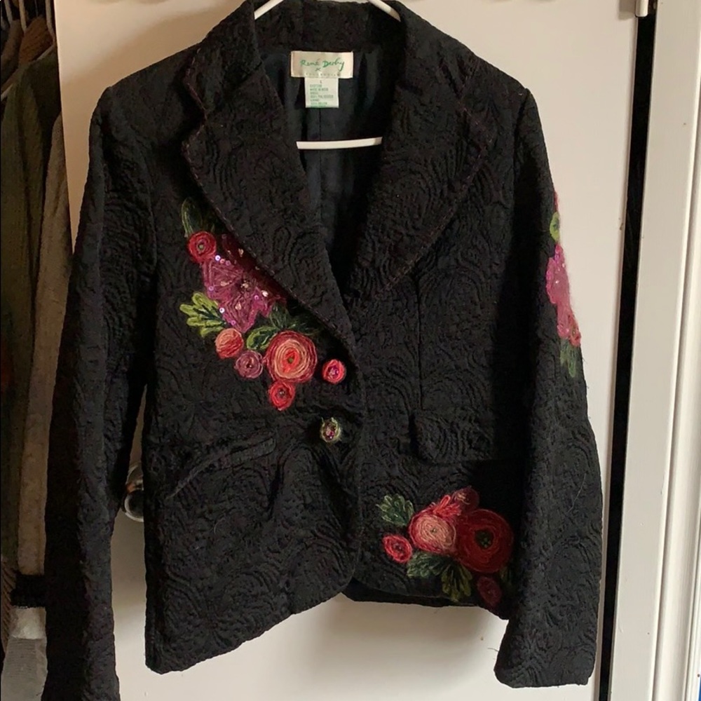 Beautiful textured jacket with gorgeous details